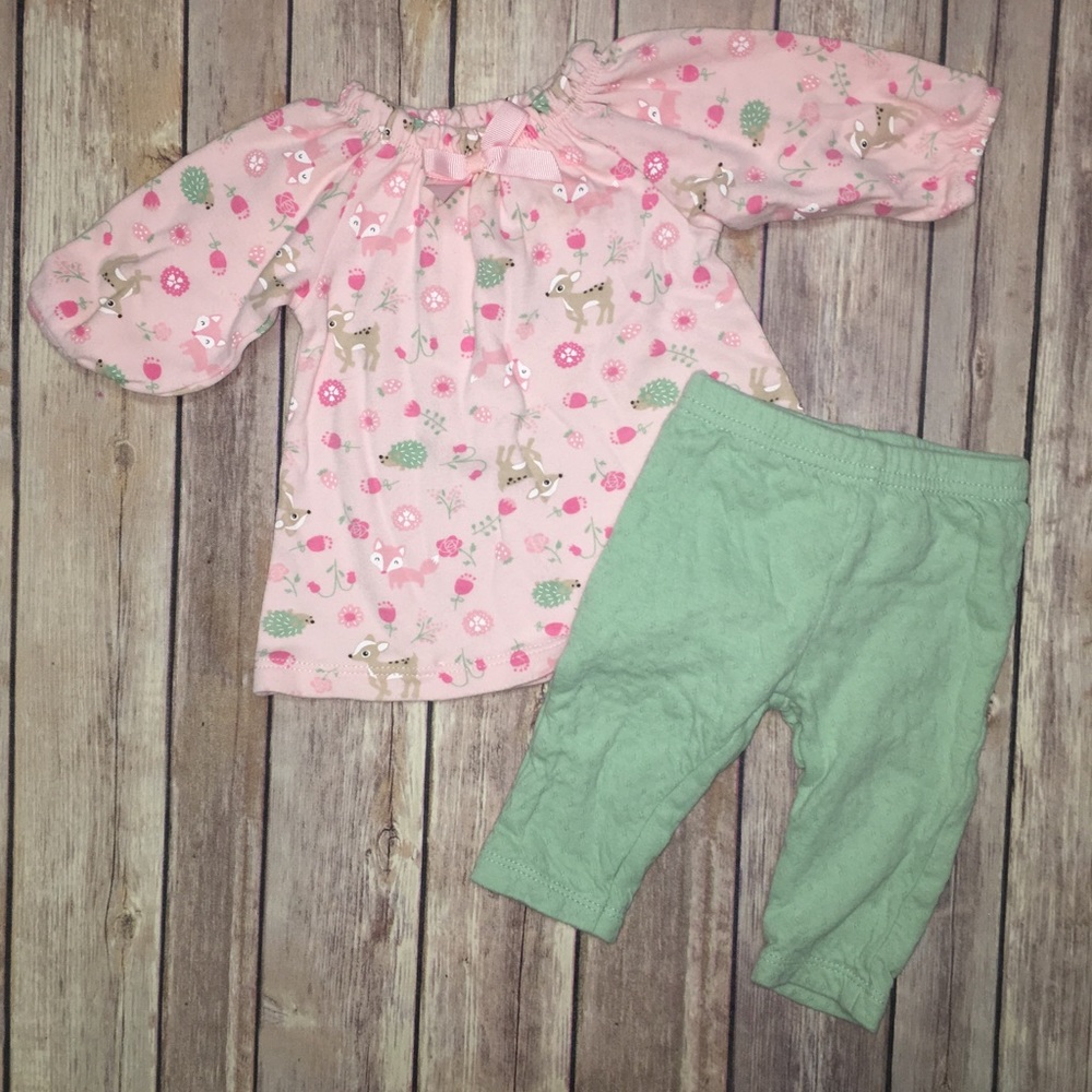 Soft forest babies outfit